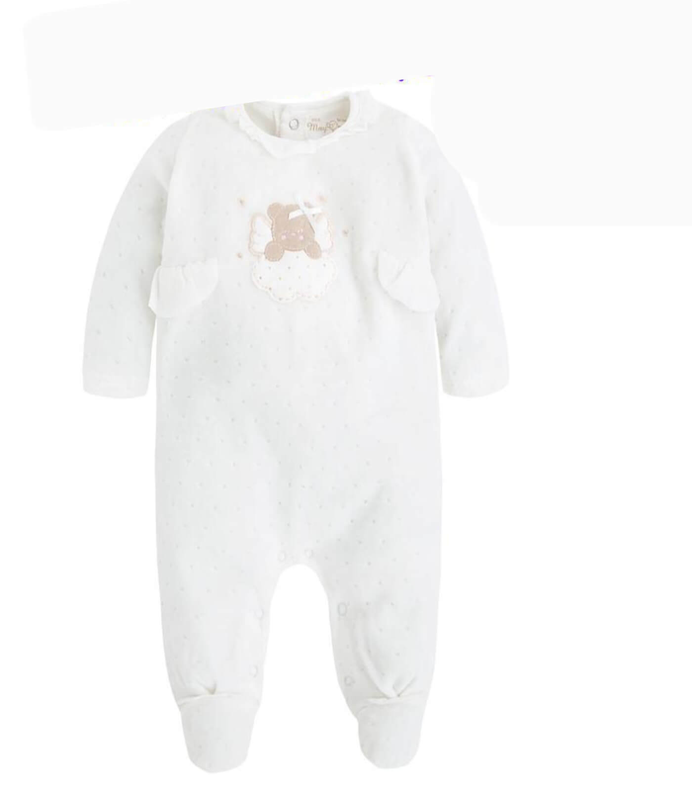 Pijama invierno bebé 2739 crudo - Koko's Peques