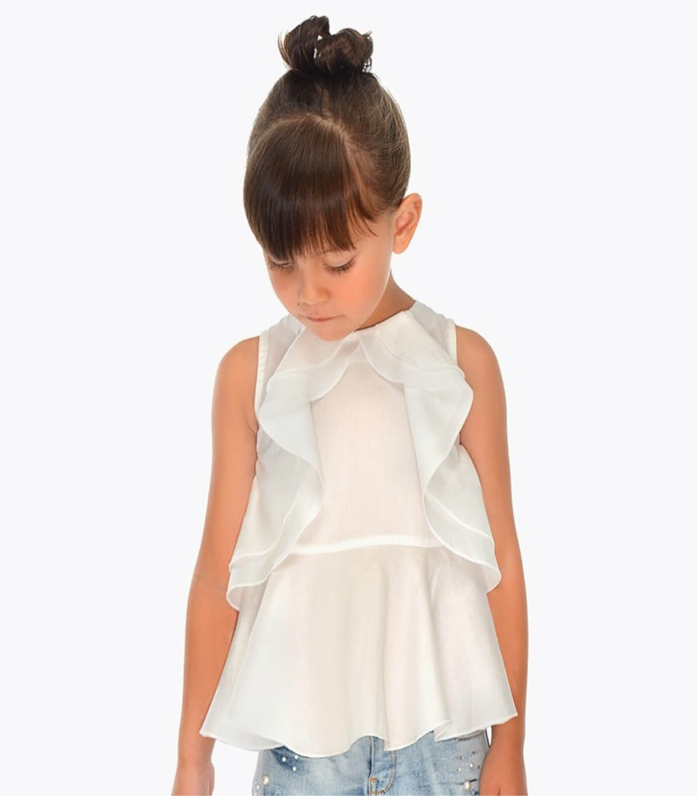 Blusa volantes 3103 mayoral - Peques
