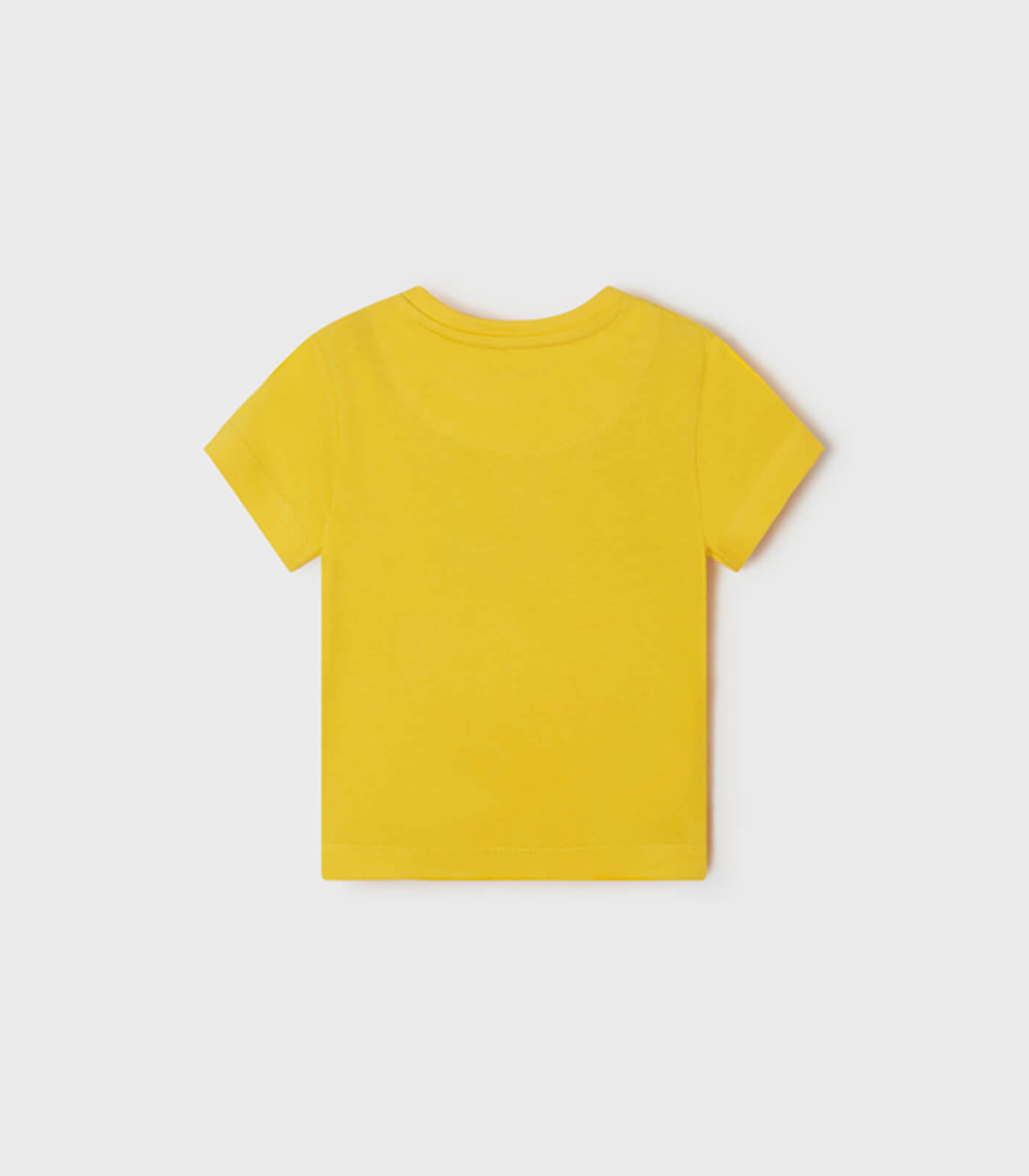 Camiseta manga corta básica ECOFRIENDS bebé niño 106 Amarillo