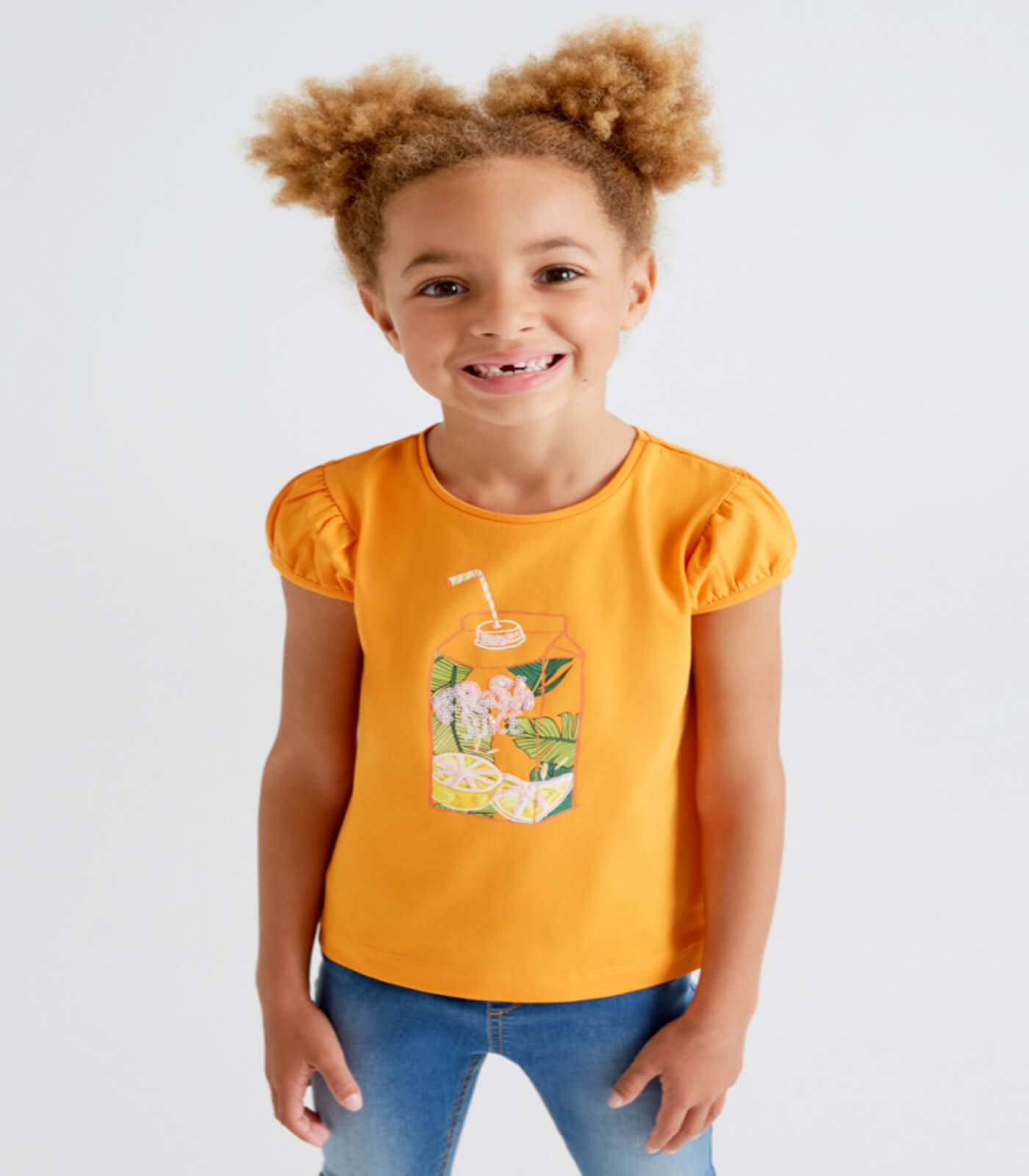 Camiseta manga corta ECOFRIENDS nina 3047 Calabaza Koko s Peques