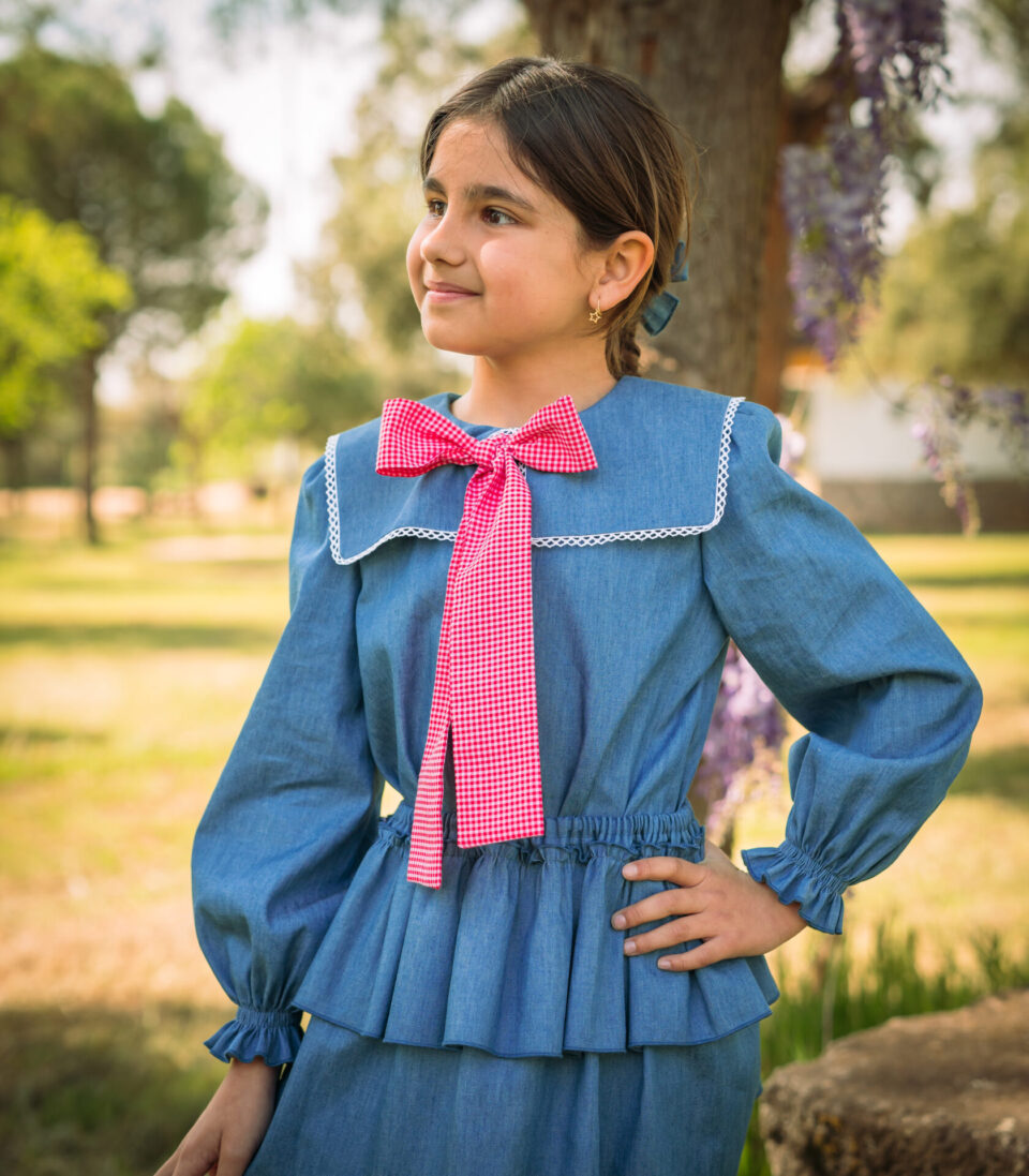 Faldita vaquera" Camaleón"